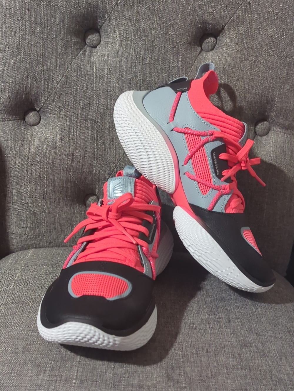 Steph Curry Under Armour Curry Flow Cozy Pink An Black